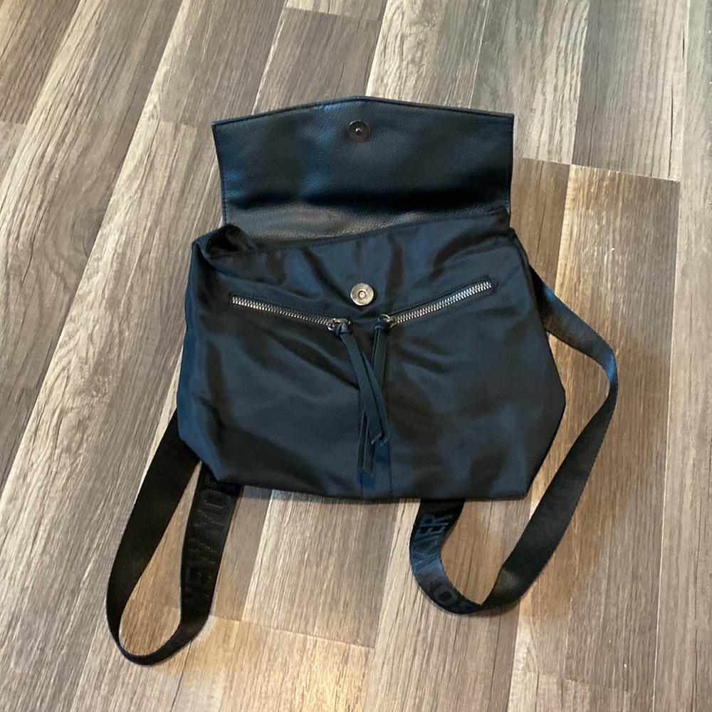 Black Mini Backpack - Picture 2 of 3